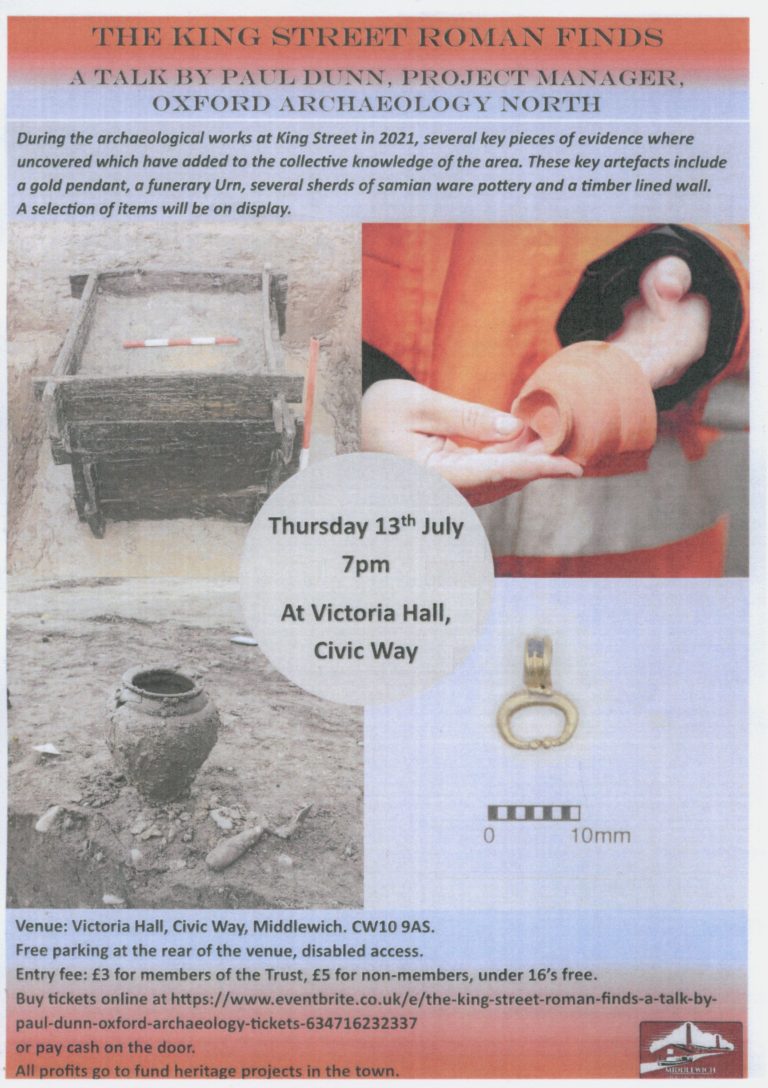 King Street Roman Dig Middlewich Heritage Trust